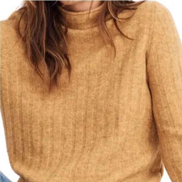 NWT Madewell Evercrest Turtleneck Sweater in Coziest Yarn, Size M‎ - Picture 15 of 15